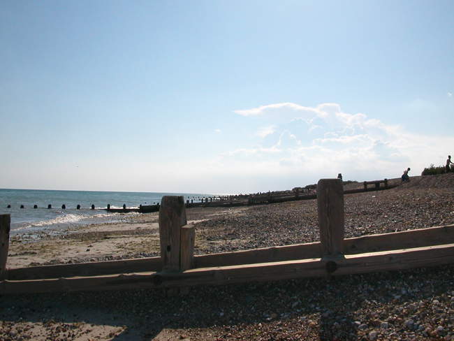 View of Beach at Goring-by-Sea © Miss Janine Gret View of Beach at Goring-by-Sea