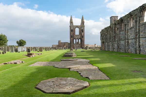 The Cathedral ©Shutterstock /Roberto Ricciuti The interior of the ruined St Andrews Cathedral