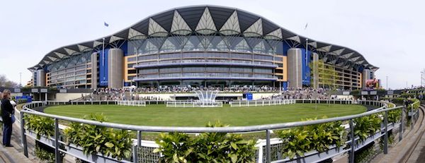 Ascot grandstand and paddock (c) monkeywing via Flickr 