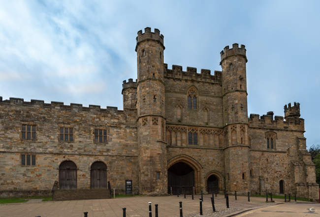 Battle Abbey of Hastings in England 1066.