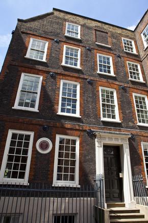 Home of Dr Samuel Johnson - 17 Gough Square, London