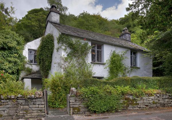 Dove Cottage, home of poet William Wordsworth in Grasmere, Cumbria