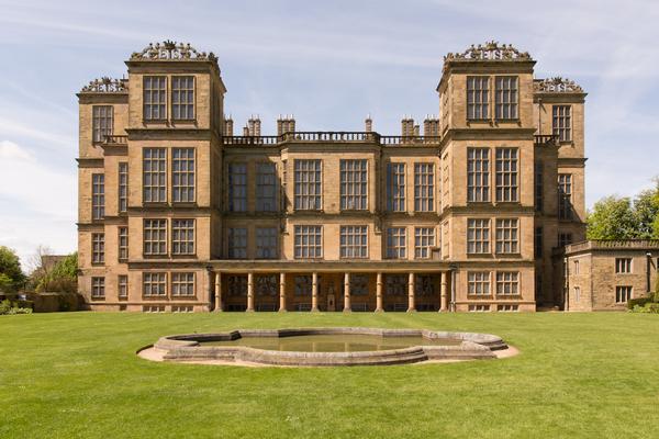 Frontage of Hardwick Hall