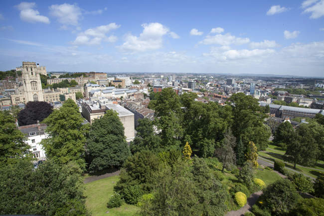 View from Cabot Tower
