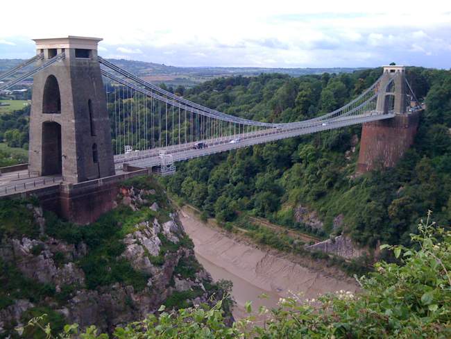 Clifton Suspension Bridge and Avon Gorge