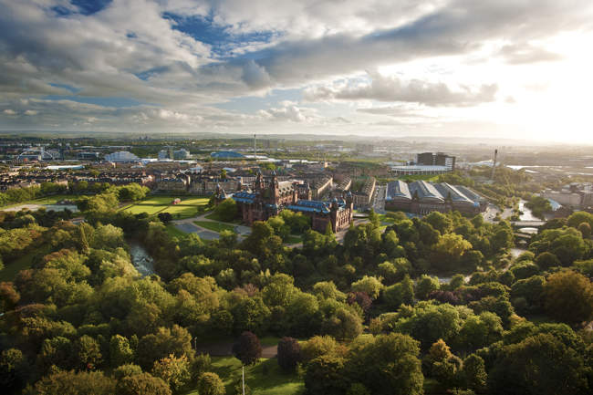 Kelvingrove Park Looking South