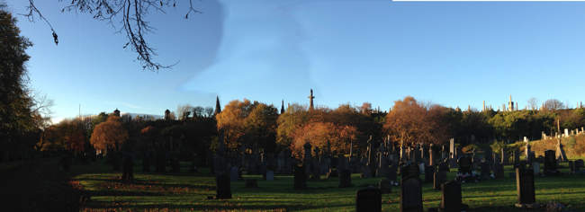 Lower Area of Glasgow Necropolis
