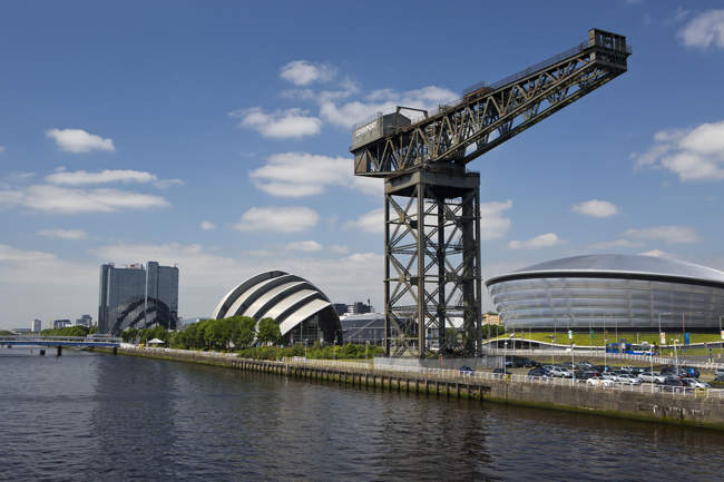 River Clyde and The Finnieston Crane