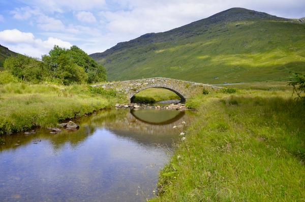 Butterbridge in the Scottish Highlands