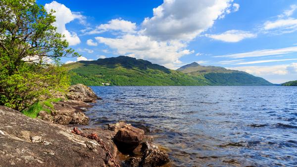 Summers day at Inveruglas on Loch Lomond, Scotland