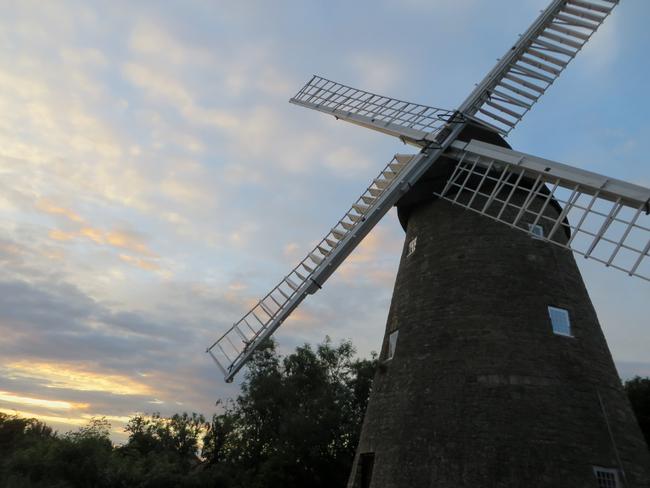 New Bradwell Windmill at Sunset