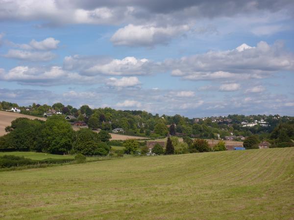 Approaching Guildford