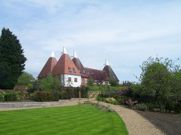 Oast Houses on the North Downs Way