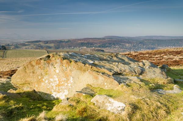 Simonside Hills, part of the Northumberland National Park