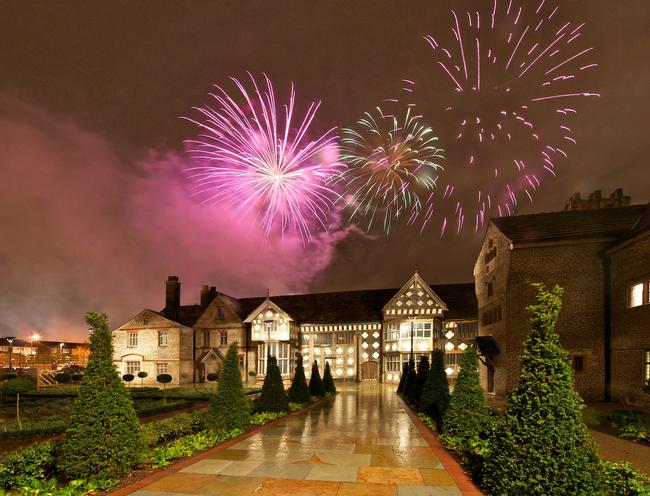 Fireworks at Ordsall Hall