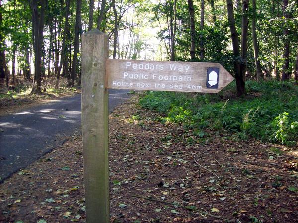 Start of the The Peddars Way