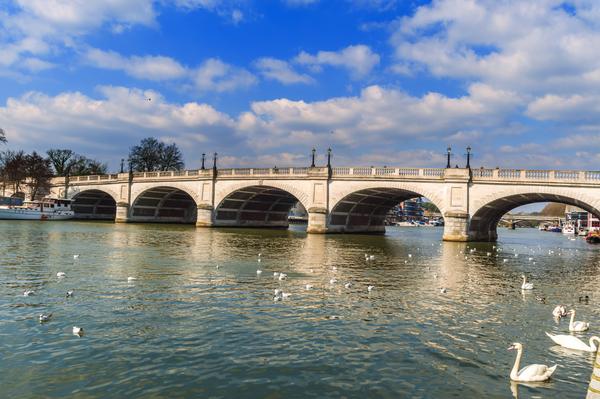 Bridge over the River Thames at Kingston
