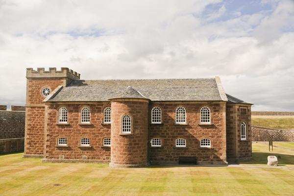 Garrison Chapel, Fort George ©Shutterstock / mirtya The exterior of the Garrison Chapel at Fort George, Scotland