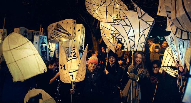 Burning The Clocks Latern Parade