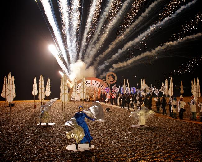 Burning The Clocks on the Beach