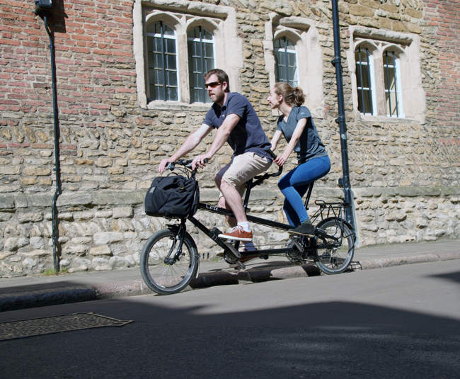 Blue Yonder Tandems - seeing the colleges