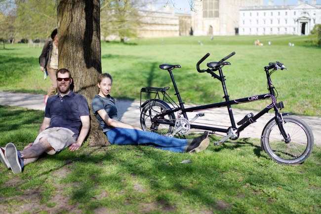 Blue Yonder Tandems - resting