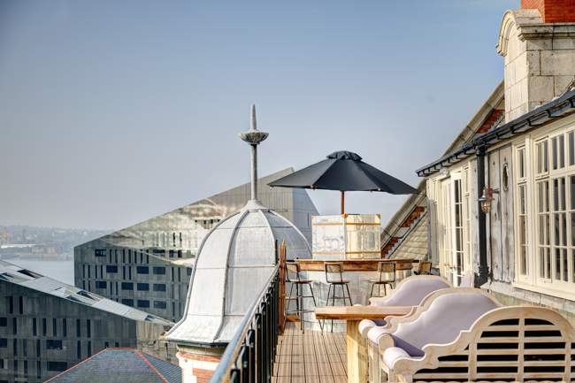 Rooftop View from 30 James Street