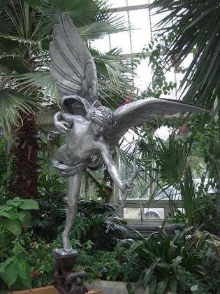 Eros in the Palm House, Sefton Park