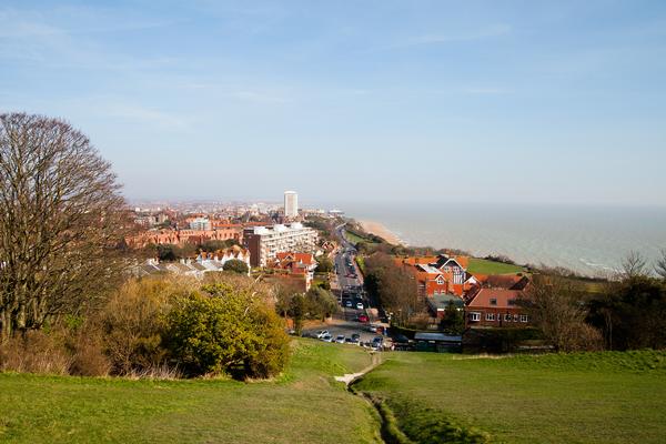 Eastbourne in East Sussex, England, United Kingdom.