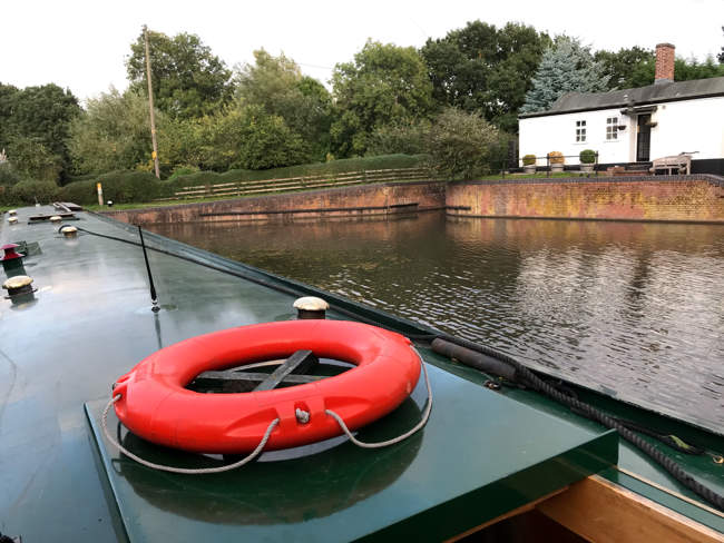 Stratford Canal Basin Turn