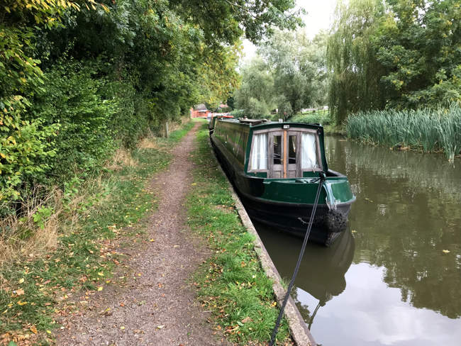Patricia Helen Moored At Tom O the Wood