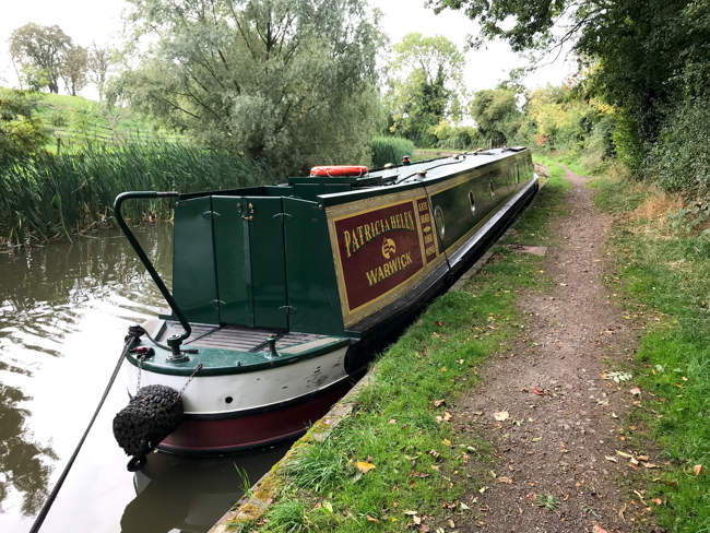 Patricia Helen Moored At Tom O the Wood