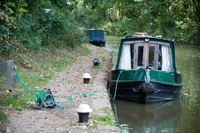 Filling with Water at Hatton Top Lock