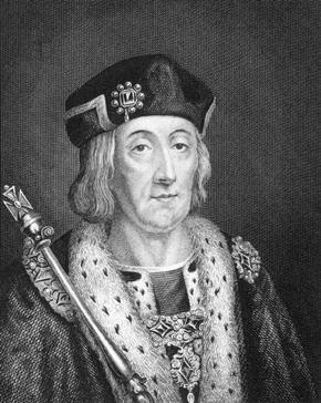 Engraving of Henry VII