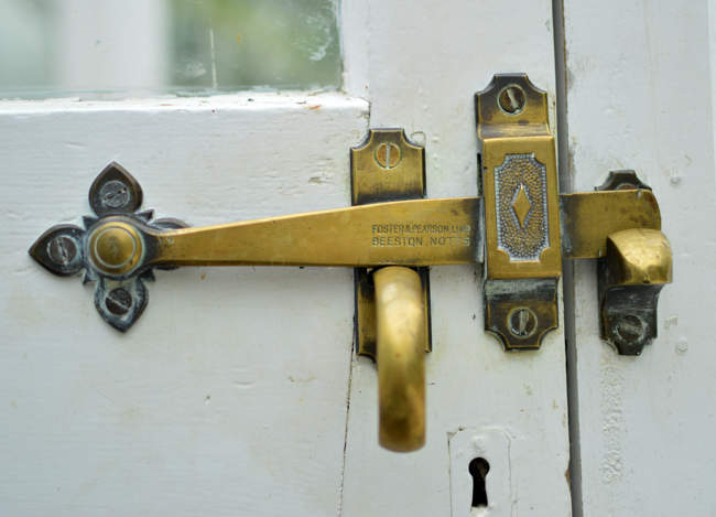 West Dean Gardens Victorian Glasshouses Door Handle