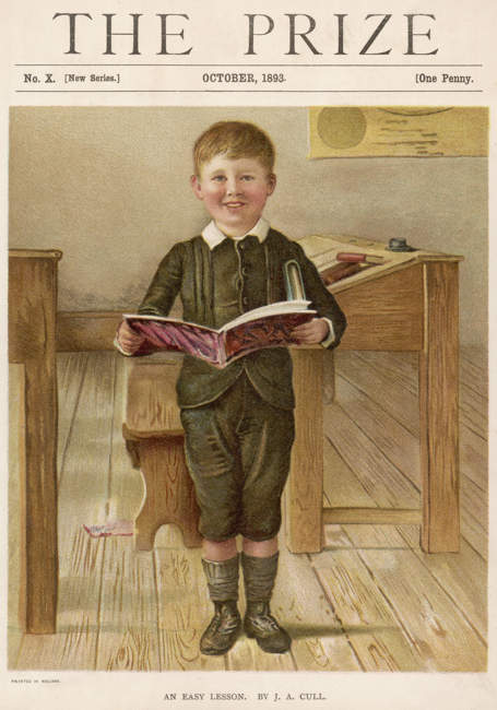Victorian Schoolboy. Date: 1893