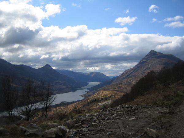 Looking West Along Loch Leven