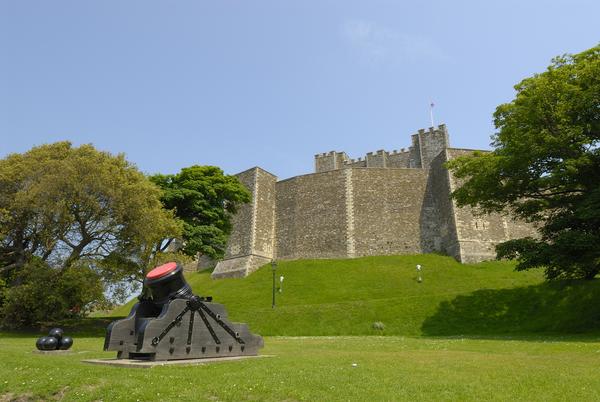 Battlements at Dover Castle