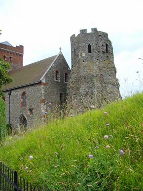 The Roman Lighthouse at Dover Castle