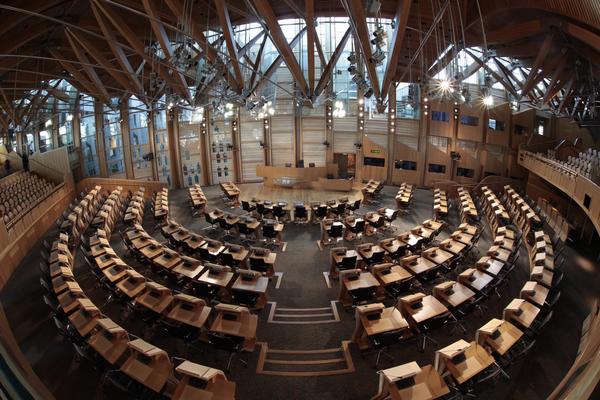 View from the rear of the Main Debating Chamber