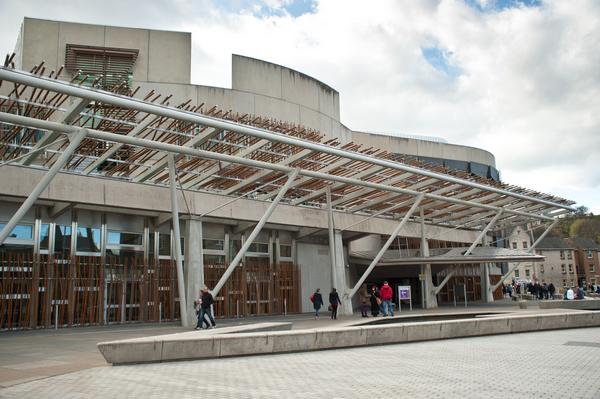 Front of Main Parliament Building