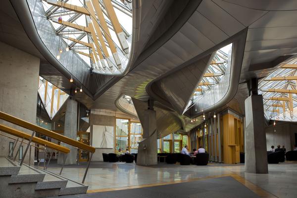 Interior view of Garden Lobby