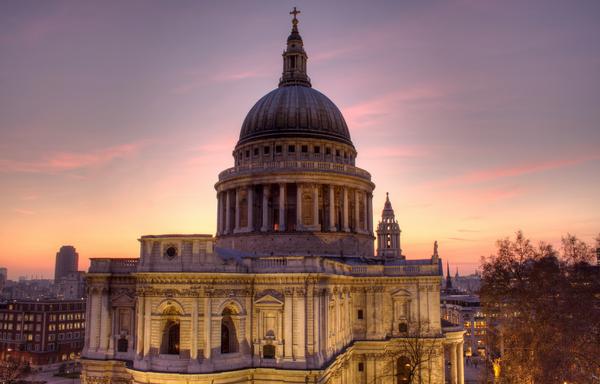 View at Dusk ©Shutterstock / Richard Waters St Paul's Cathedral, London, UK, taken at dusk, from a level perspective