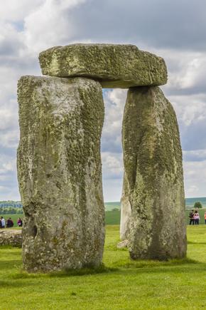 Ancient Stonehenge near Salisbury in Wiltshire