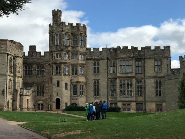 Castle from Courtyard