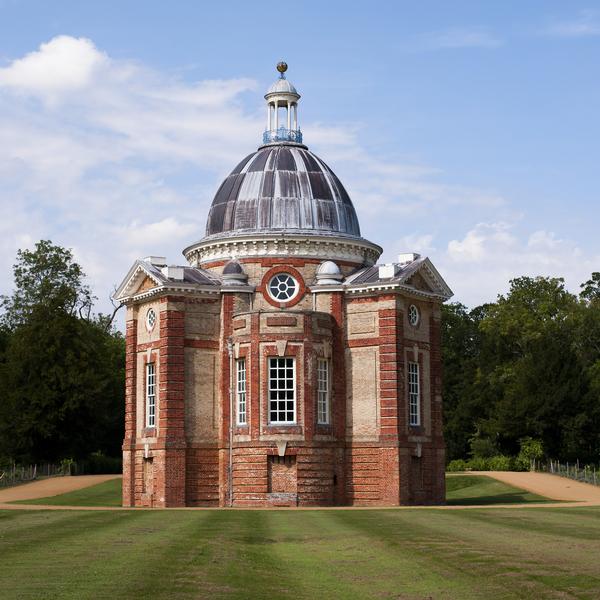 Rotunda in the garden at Wrest Park