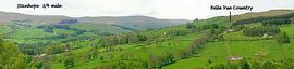 Open countryside, but convenient to Stanhope 