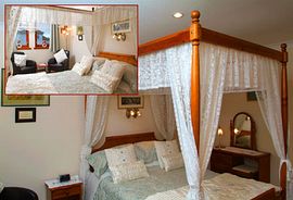 Four poster bedroom
