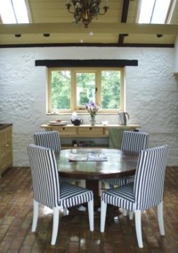 The breakfast/evening room at Top Parts B&B