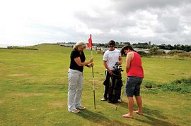 The Golf course on park